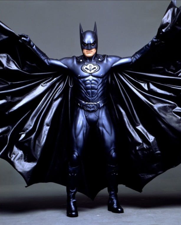 What on earth lead to Batman striking this pose exactly?